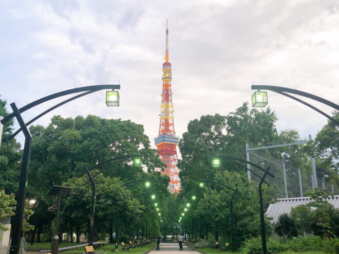 東京タワー撮影スポット